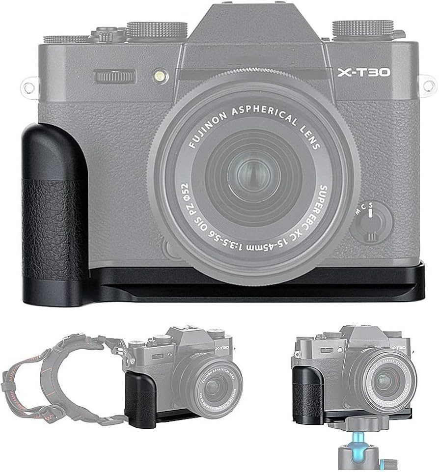 Amazon.com : Metal X-T30 III Hand Grip L Bracket for Fuji Fujifilm